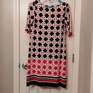 Eliza j geo dress